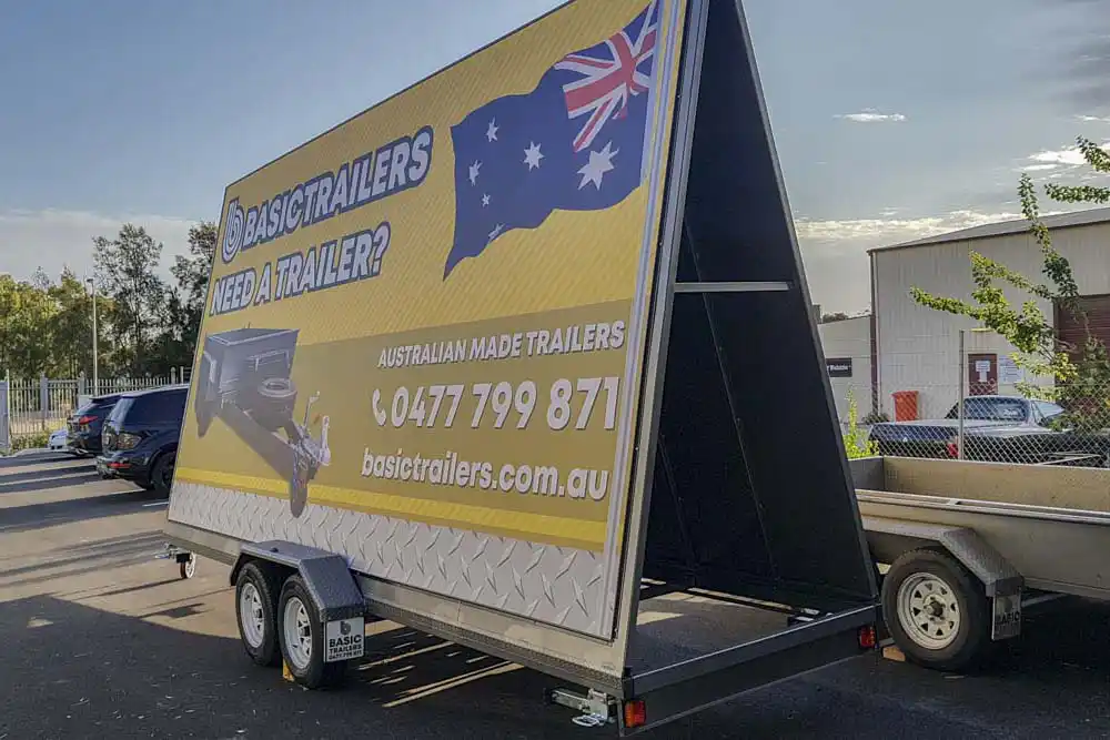 Adelaide Trailers For Sales: ADVERTISING-10FT-TRAILER-24X5